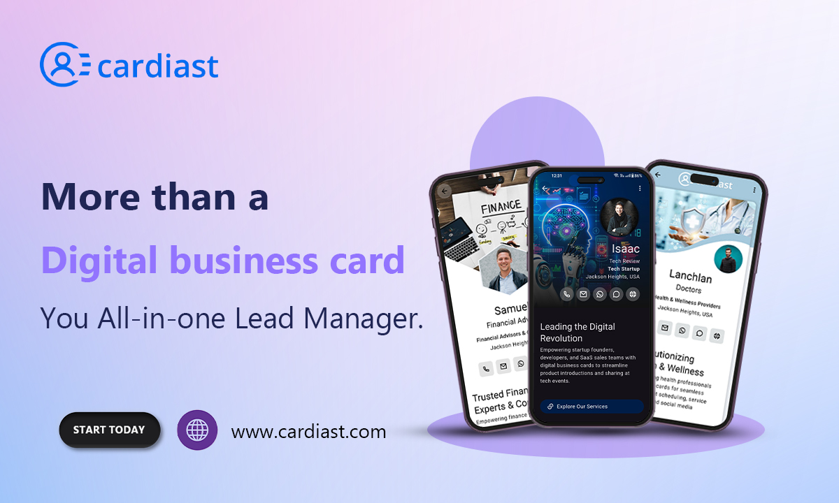 Cardiast Digital business card