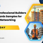 builders business cards samples