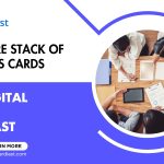 stack of business cards