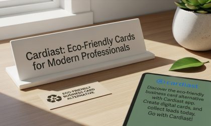 Eco-Friendly Business Card Alternative