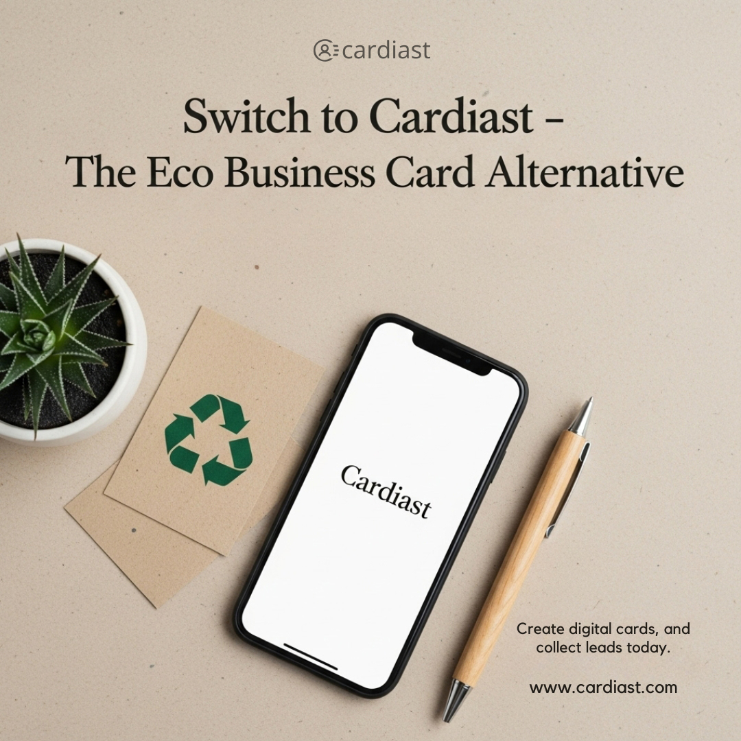 Eco-Friendly Business Card Alternative