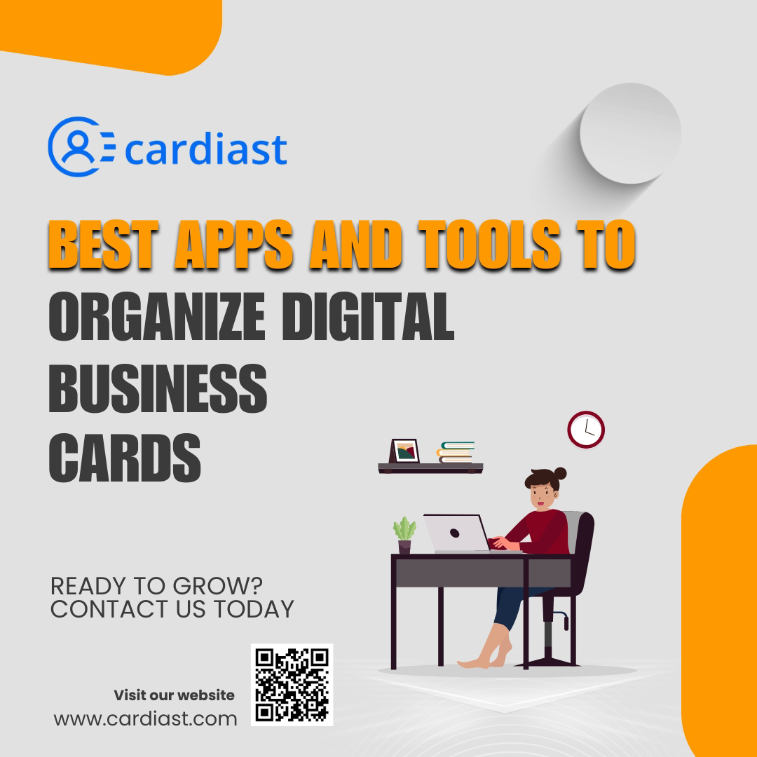 how to organize business cards