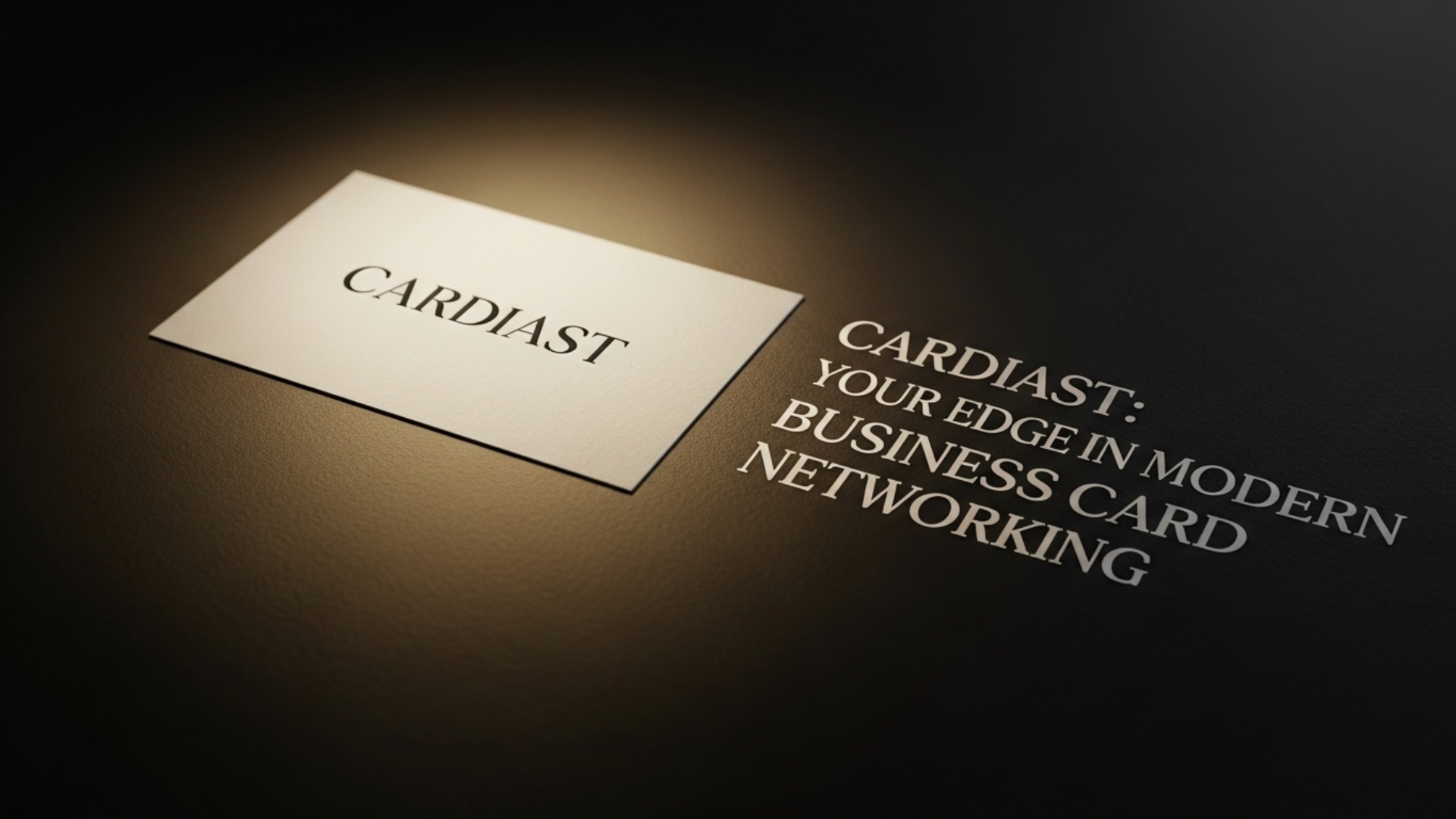 Advantages of Business Cards